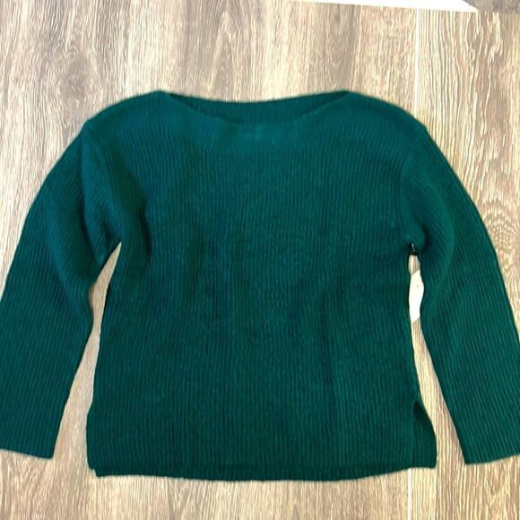 Nwt LEITHâGreenâsweaterâsizeâMedium - Picture 8 of 9